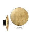 ORION * APLIQUE LED 24W 3000K NEGRO / PAN DE ORO